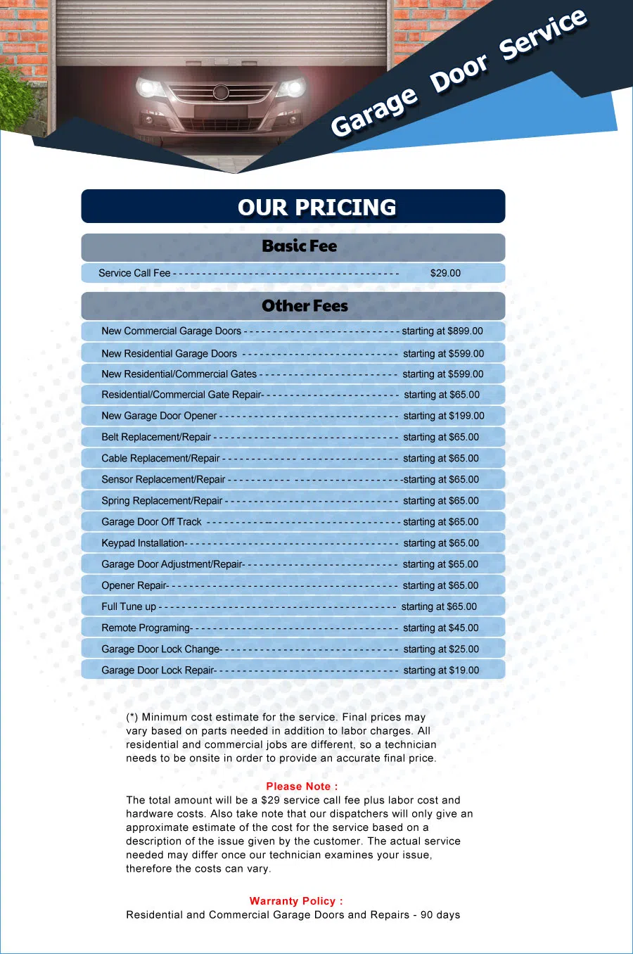 United Garage Door Coral Springs, FL 954-951-4706